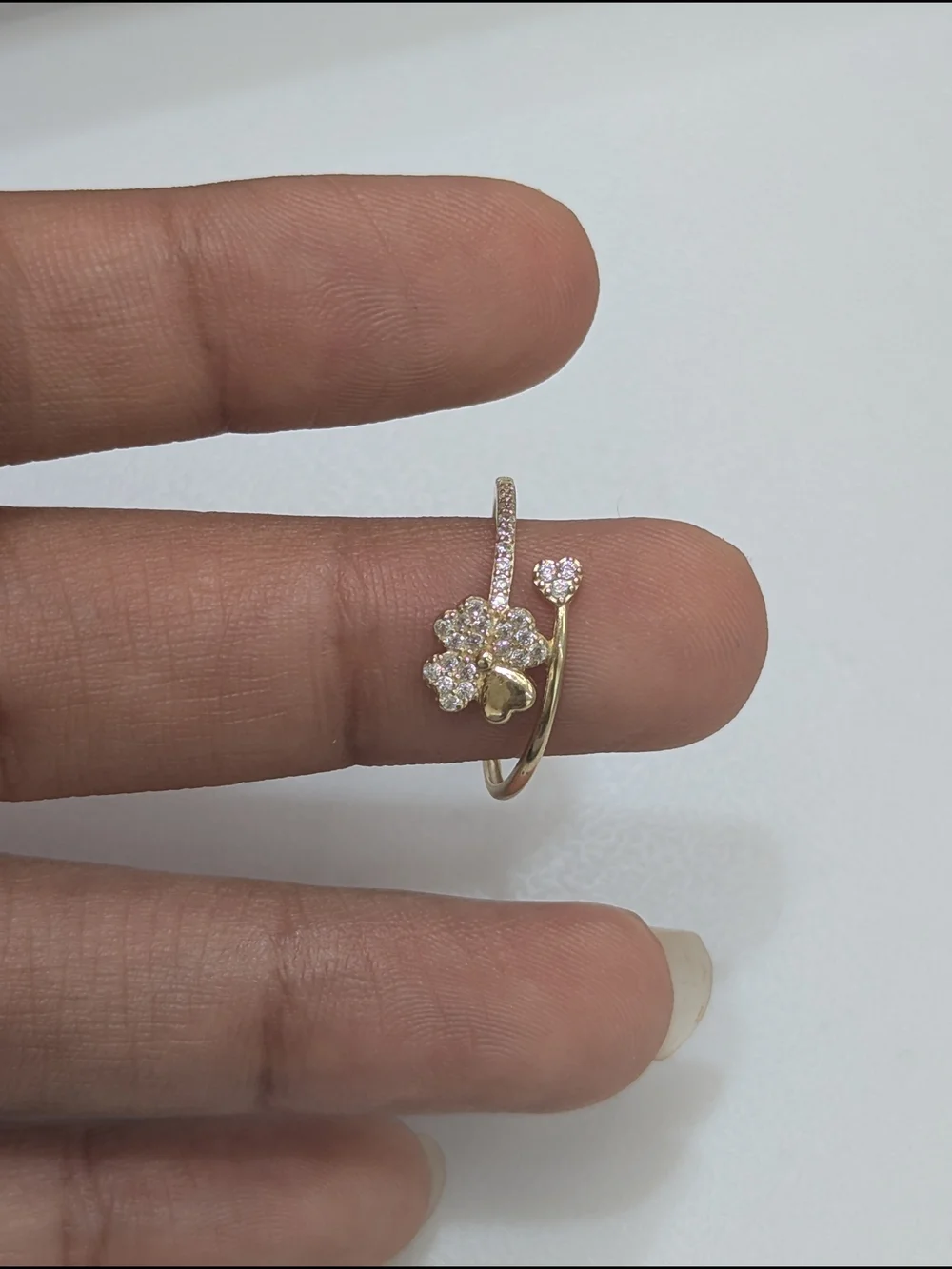 10kt Real Gold Women's Ring Size 7